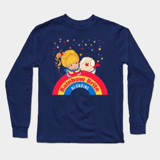 Vintage Blondine Rainbow Brite Long Sleeve T-Shirt